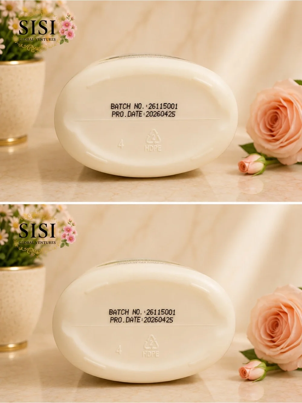 Oatmeal Daily Moisturizing Body Lotion — Cream with Green Accents